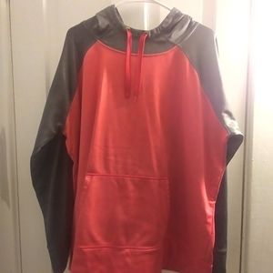 Pink and Grey Athletic Sweatshirt